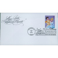 Mary Costa Sleeping Beauty Signed Art of Disney Romance Cachet JSA Authenticated