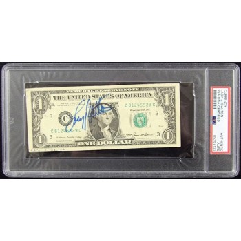 Lacy J. Dalton Country Singer Signed One Dollar Bill Currency PSA Authenticated