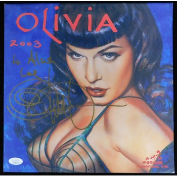 Olivia De Berardinis Artist Signed 2003 Wall Calendar JSA Authenticated