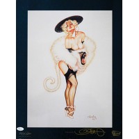 Olivia De Berardinis Signed Coconuts 16x20 Lithograph Art Poster JSA Authenticated