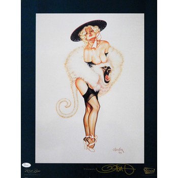 Olivia De Berardinis Signed Coconuts 16x20 Lithograph Art Poster JSA Authenticated