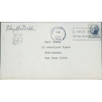 Phyliss Diller Actress Signed Mailing Envelope JSA Authenticated