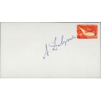 Anatoly Dobrynin Soviet Union Ambassador Signed Envelope JSA Authenticated