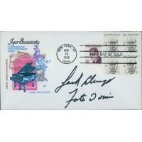 Fats Domino Piano Musician Signed First Day Issue Cover FDC JSA Authenticated