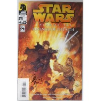 Dave Dorman Signed Star Wars Revenge of The Sith Comic Cover #4 JSA Authentic