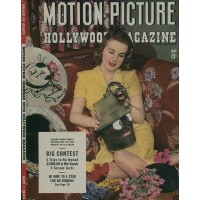 Deanna Durbin Actress Signed Cut Motion Picture Magazine Cover JSA Authenticated