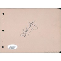 Douglas Fairbanks Jr. and Phil Baker Signed 4.25x6 Album Page JSA Authenticated
