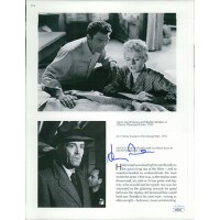 Henry Fonda The Wrong Man Actor Signed 8.5x11 Cut Page JSA Authenticated