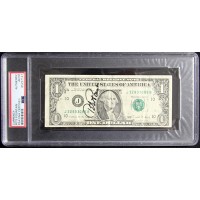 Pete Fountain Jazz Musician Signed One Dollar Bill Currency PSA Authenticated