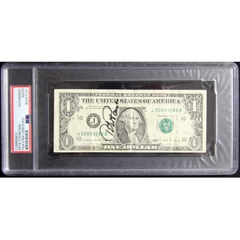 Pete Fountain Jazz Musician Signed One Dollar Bill Currency PSA Authenticated