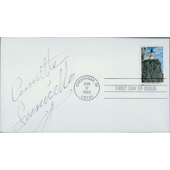 Annette Funicello Mouseketeer Signed First Day Cover Envelope JSA Authenticated