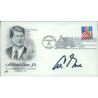 Al Gore Vice President Signed First Day Cover JSA Authenticated