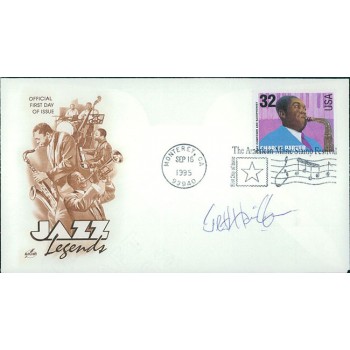 Jeff Hamilton Jazz Drummer Signed First Day Issue Cachet JSA Authenticated