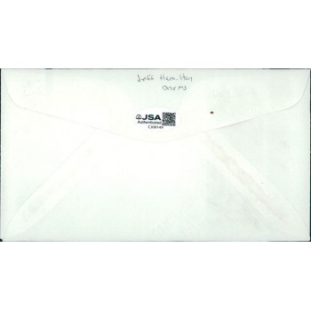 Jeff Hamilton Jazz Drummer Signed First Day Issue Cachet JSA Authenticated