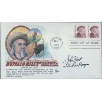 John Hart The Lone Ranger Signed First Day Issue Cover FDC JSA Authenticated