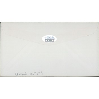 Sir Edmund Hillary 1st To Summit Everest Signed 3.5x6.5 Envelope JSA Authentic