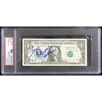 Rebecca Holden Actress Singer Signed One Dollar Bill Currency PSA Authenticated