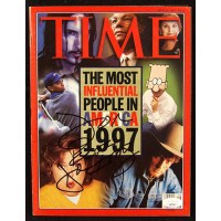 Don Imus Radio Talk Show Host Signed Time 1997 Magazine JSA Authenticated