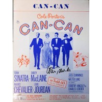 Louis Jourdan Signed Can-Can Sheet Music JSA Authenticated