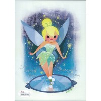 Margaret Kerry Signed Tinker Bell Art of Disney 5x7 Postcard JSA Authenticated