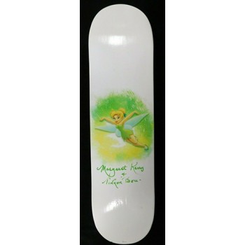 Margaret Kerry Signed Tinker Bell Disney Custom Skateboard JSA Authenticated