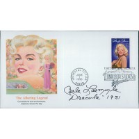 Carla Laemmle Actress Signed First Day Issue Cover FDC JSA Authenticated