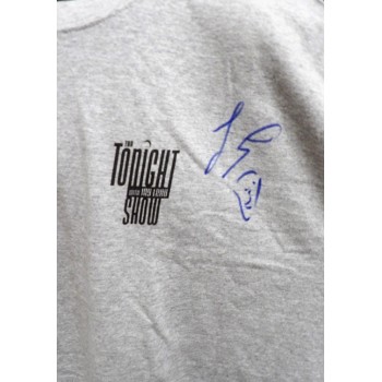 Jay Leno The Tonight Show Signed Promo Shirt JSA Authenticated