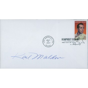 Karl Malden Actor Signed First Day Issue Cover FDC JSA Authenticated