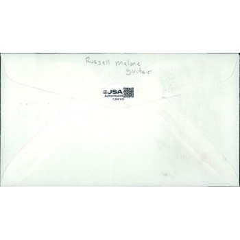 Russell Malone Jazz Guitarist Signed First Day Issue Cachet JSA Authenticated