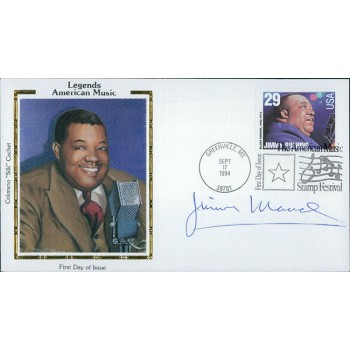 Junior Mance Jazz Pianist Signed Legends American Music Cachet JSA Authenticated