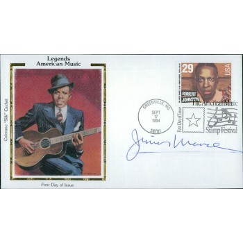 Junior Mance Jazz Pianist Signed Legends American Music Cachet JSA Authenticated