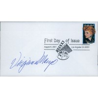 Virginia Mayo Actress Signed First Day Issue Cover FDC JSA Authenticated