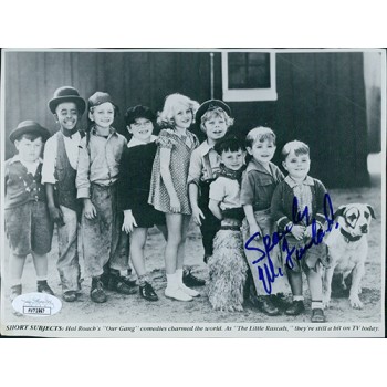 Spanky McFarlane Signed 6x7.5 Cut Magazine Page Photo JSA Authenticated