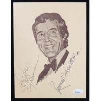 Ricardo Montalban Kathleen Freeman Signed Banquet Program JSA Authenticated