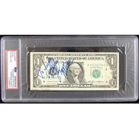 Lorrie Morgan Country Singer Signed One Dollar Bill Currency PSA Authenticated