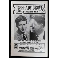 Robert Morse Signed Shady Grove Music Fair Play Bill JSA Authenticated