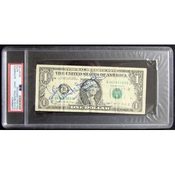 Olivia Newton-John Actress Signed One Dollar Bill Currency PSA Authenticated