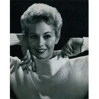 Kim Novak Actress Signed 8x10 Cut Magazine Page Photo JSA Authenticated