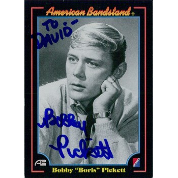 Bobby Boris Pickett Signed 1993 Collect-A-Card American Bandstand #64 JSA Authen