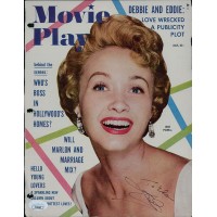 Jane Powell Actress Signed 8.5x11 Cut Magazine Cover Page JSA Authenticated