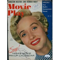 Jane Powell Actress Signed 8.5x11 Cut Magazine Cover Page JSA Authenticated