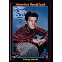 Tommy Sands Signed 1993 Collect-A-Card American Bandstand Card #59 JSA Authentic