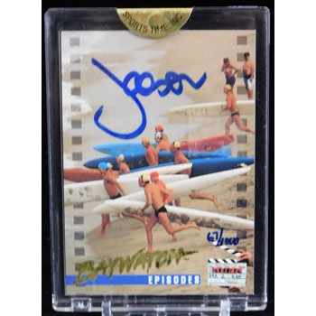 Jaason Simmons Baywatch Signed 1995 Sports Time Card #86 /1000