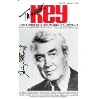 Jimmy Stewart Actor Signed 5x8 This Week Key Magazine Cover JSA Authenticated