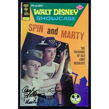 David Stollery Tom Considine Signed Walt Disney Spin And Marty Comic JSA Authen