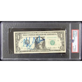 Mel Tillis Country Singer Signed One Dollar Bill Currency PSA Authenticated