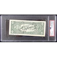 Conway Twitty Country Singer Signed One Dollar Bill Currency PSA Authenticated