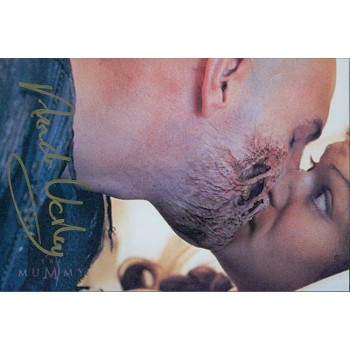 Arnold Vosloo The Mummy Actor Signed 4x6 Postcard Photo JSA Authenticated