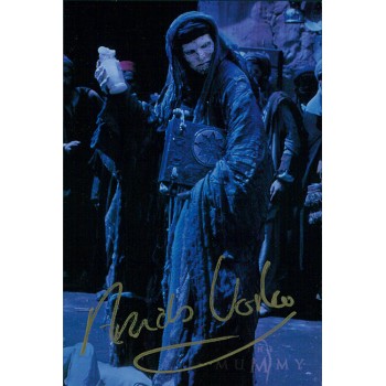 Arnold Vosloo The Mummy Actor Signed 4x6 Postcard Photo JSA Authenticated