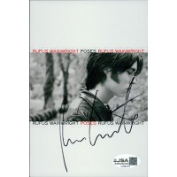 Rufus Wainwright Singer Signed 4x6 Postcard Photo JSA Authenticated Rufus Wainwright Singer Signed 4x6 Postcard Photo JSA Authenticated
